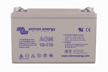 12V/110Ah AGM Deep Cycle Battery 