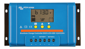 Victron BlueSolar PWM DUO-LCD&USB 12/24V-20A