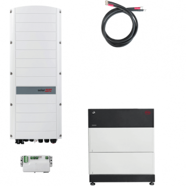 BYD Battery-Box Premium LVS 8.0 & SolarEdge SE5K-RWS Hybrid Inverter Storage Package