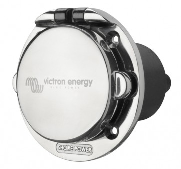 Victron Power Inlet with cover 16A/250Vac (2p/3w) 