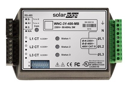 Solaredge Inverter Meter SolarEdge Energy Meter
