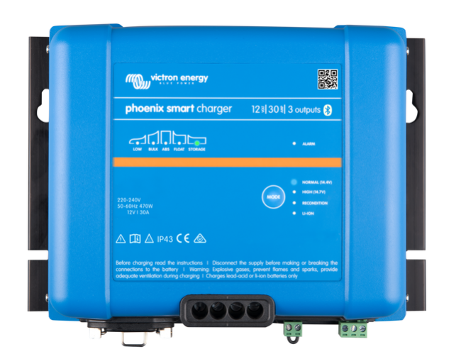 Victron Phoenix Smart IP43 Charger 12/30 (3) 120-240V